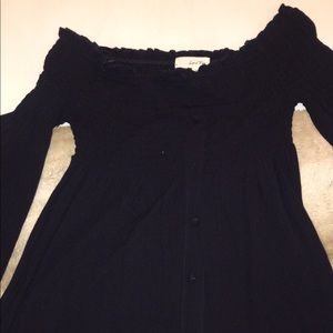 Off the shoulder top